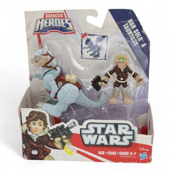 Star Wars Galactic Heroes Han Solo & Tauntaun Set - Picture 1 of 5